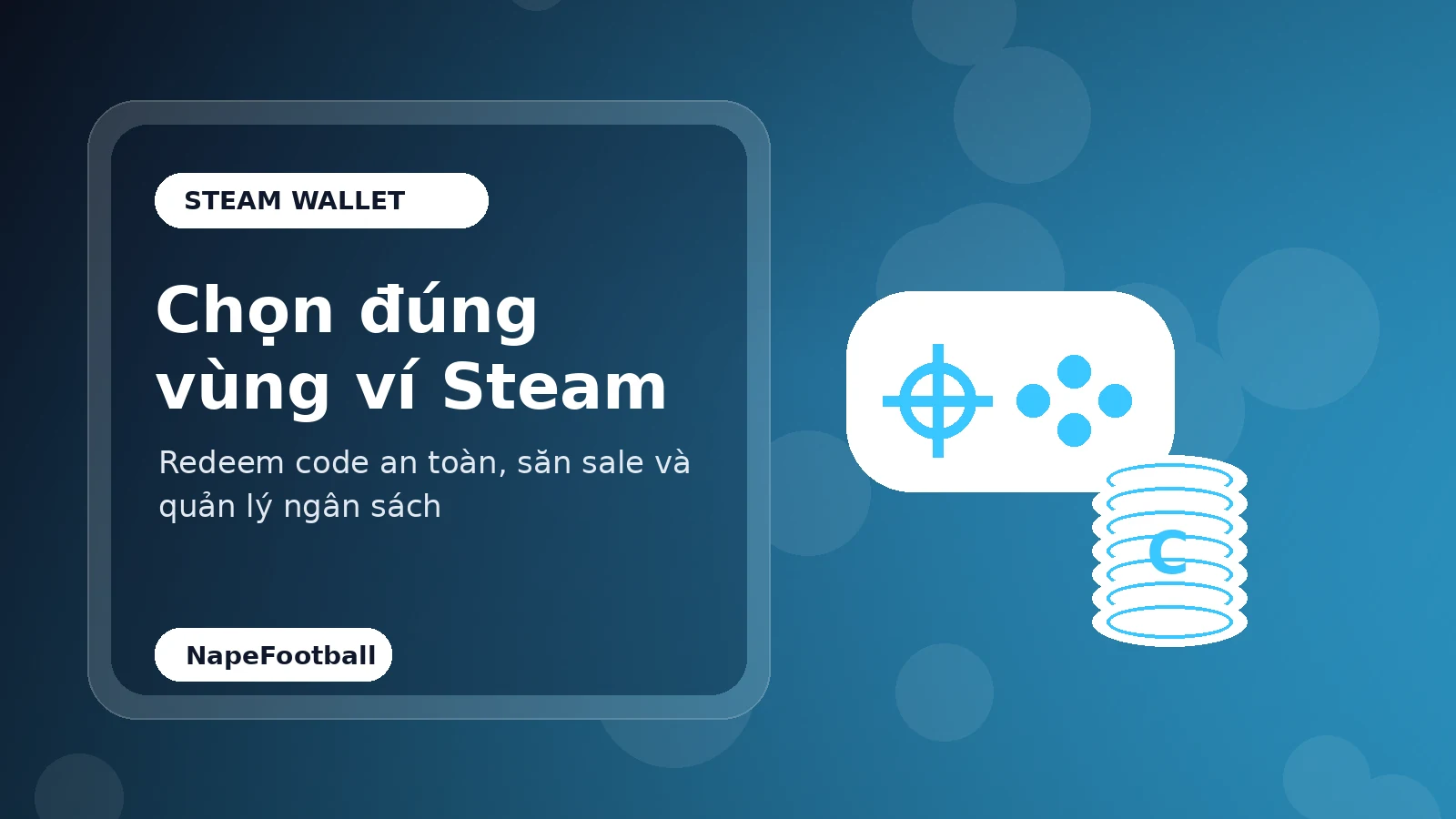 Steam Wallet Code dùng để mua game Steam